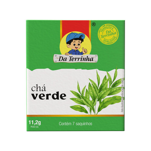 CHÁ VERDE DA TERRINHA 11,2GR - FD COM 10 UN