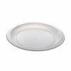 PRATO PARA REFEIÇÃO 20CM COM 10 UN BRANCO GRANDE - CX COM 10 PC