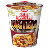 MACARRÃO INSTANTÂNEO NISSIN CUP NOODLES 68GR COSTELA COM MOLHO DE CHURRASCO - CX COM 24 UN