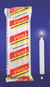 VELA PRATA 14GR COM 08 NÚMERO 04 - CX COM 24 PC