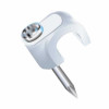 GRAMPO P/ FIXAR FIO COAXIAL C/15 BRANCO - CX COM 50 UN