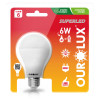 LÂMPADA SUPERLED OUROLUX BIVOLT 6 W - CX COM 10 UN