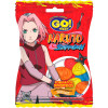 BALA GELATINA RICLAN GO JELLY 70GR NARUTO - CX COM 12 UN