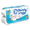 PAPEL HIGIÊNICO PALOMA C/8 ROLOS 30 METROS FOLHA SIMPLES NEUTRO - FD COM 8 PC
