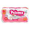 PAPEL HIGIÊNICO PALOMA C/8 ROLOS 30 METROS FOLHA SIMPLES PERFUMADO - FD COM 8 PC