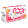 PAPEL HIGIÊNICO PALOMA C/8 ROLOS 30 METROS FOLHA SIMPLES PERFUMADO - FD COM 8 PC