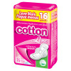 ABSORVENTE COTTON LINE C/ 16UN SUAVE COM ABAS - CX COM 30 UN