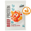 WHEY BEEF PROTEIN SHARK PRO SACHÊ 35GR LARANJA COM ACEROLA - DP COM 10 UN