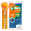 ESPONJA P/ LOUÇA BRILHUS BETTANIN C/3UN NÃO RISCA - UNIDADE