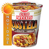 MACARRÃO INSTANTÂNEO NISSIN CUP NOODLES 68GR COSTELA COM MOLHO DE CHURRASCO - CX COM 24 UN