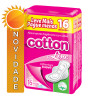 ABSORVENTE COTTON LINE C/ 16UN SUAVE COM ABAS - CX COM 30 UN