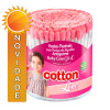 COTONETE COTTON LINE POTE 150UN ROSA GIRL - CX COM 48 UN