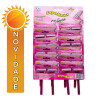 APARELHO DE BARBEAR SUPERBARBA 3 LÂMINAS ROSA - CARTELA COM 24 UN