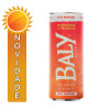 ENERGÉTICO BALY SEM ACÚÇAR 250ML MORANGO E PÊSSEGO - FD COM 6 UN